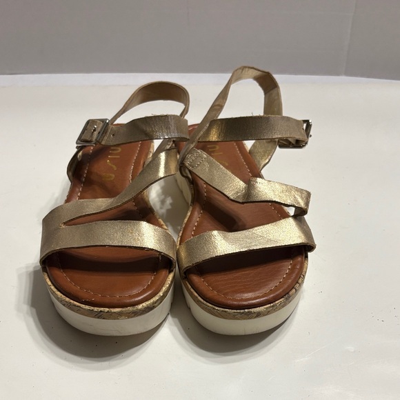 Unisa Shoes - Unisa Gold Strappy Sandals